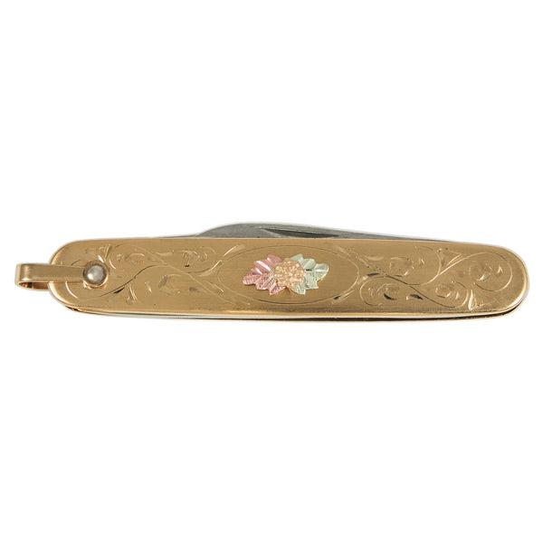 Black Hills Gold 10k Gold Pocket Knife
