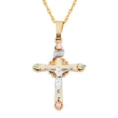 Landstrom's Black Hills Gold Crucifix - Wall Drug Store