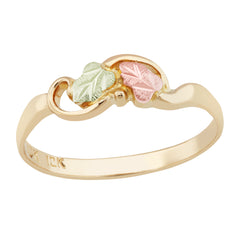 Landstrom's Black Hills Gold Petite 10k Yellow Gold Band - Wall Drug Store