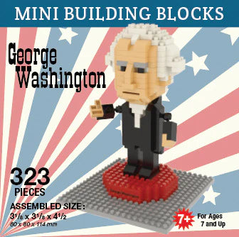George Washington Mini Building Blocks