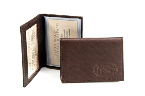 Leather Card Case with ID Window - Wall Drug Store