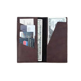 Leather Checkbook Wallet - Wall Drug Store
