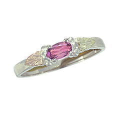 Landstrom's Black Hills Gold Sterling Silver Birthstone Ring - October - Wall Drug Store
