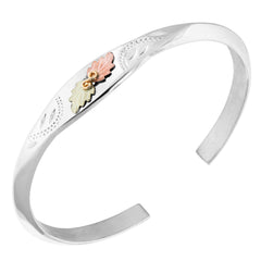 Landstrom's Black Hills Gold & Silver Cuff Bracelet - Wall Drug Store