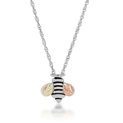 Landstrom's Black Hills Gold & Silver Bumble Bee Pendant - Wall Drug Store