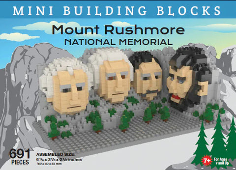 Mount Rushmore Mini Building Blocks