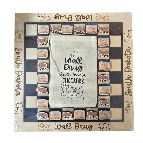 South Dakota Checkers - Mount Rushmore - Wall Drug Store