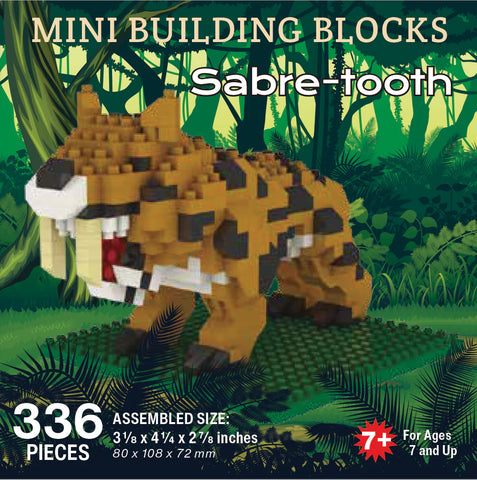 Sabre-tooth Mini Building Blocks