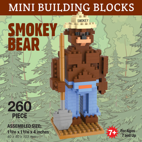 Smokey Bear Mini Building Blocks