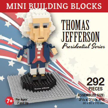 Thomas Jefferson Mini Building Blocks
