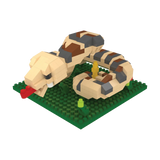 Western Diamondback Rattlesnake Mini Building Blocks