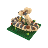 Western Diamondback Rattlesnake Mini Building Blocks