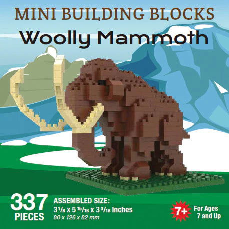 Woolly Mammoth Mini Building Blocks