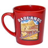 Badlands South Dakota Red Mug - Wall Drug Store