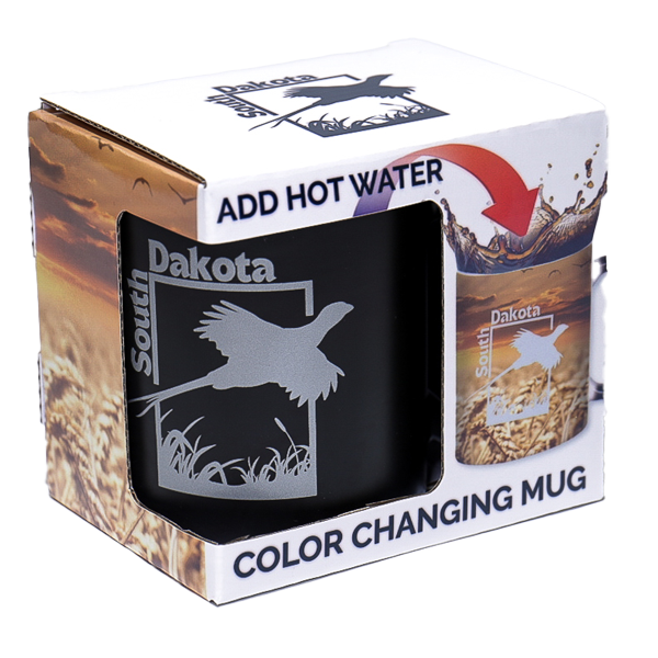 South Dakota Pheasant Color Changing Mug - Wall Drug Store