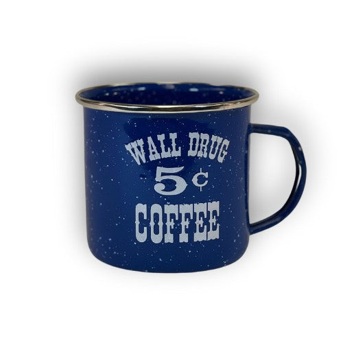 Wall Drug 5 Cent Coffee Blue Camper Mug - Wall Drug Store