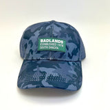 Badlands Blue Camo Baseball Hat - Wall Drug Store