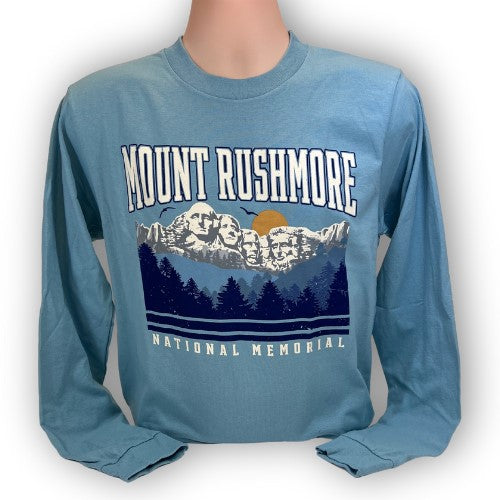 Melancholy Mount Rushmore Long Sleeve Shirt | Wall Drug Store