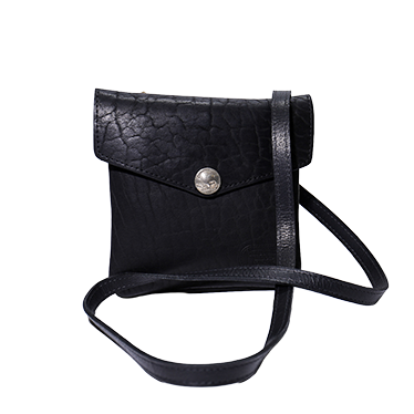 Small Leather Purse - Black - Wall Drug Store