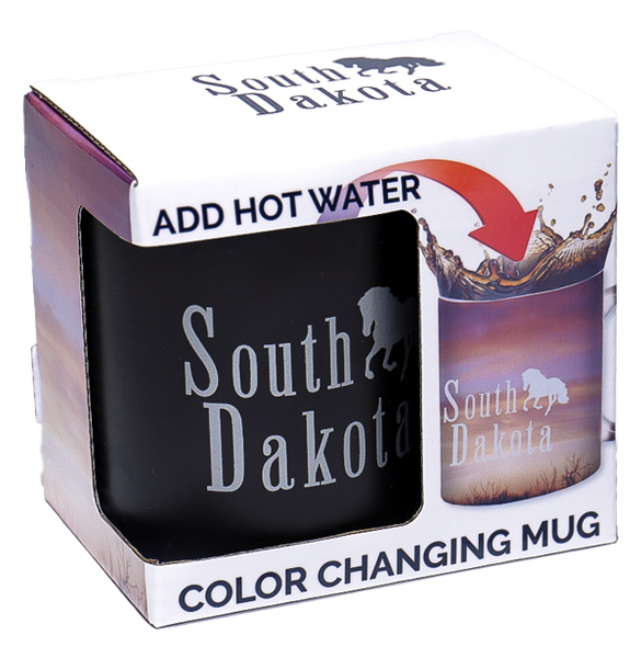 South Dakota Horse Color Changing Mug - Wall Drug Store