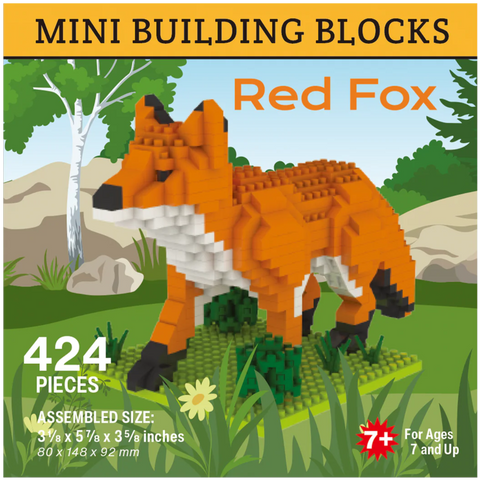 Red Fox Mini Building Blocks - Wall Drug Store