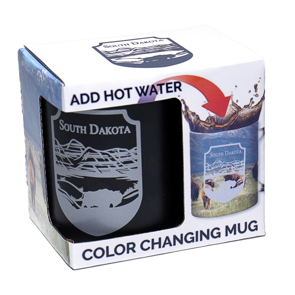 South Dakota Buffalo Color Changing Mug - Wall Drug Store