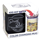 South Dakota Sunflower Color Changing Mug - Wall Drug Store