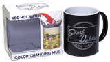 South Dakota Sunflower Color Changing Mug - Wall Drug Store
