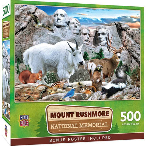 Mount Rushmore National Memorial Puzzle - Wall Drug Store