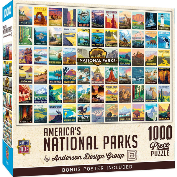 America's National Parks Puzzle - Wall Drug Store