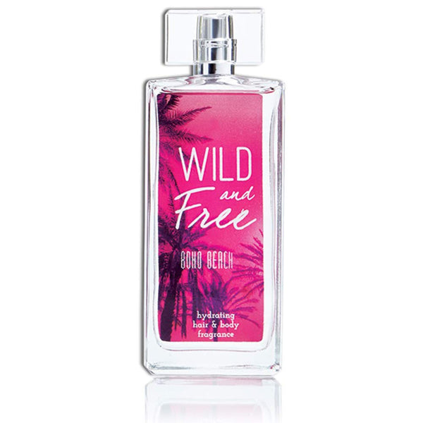 Wild and Free Hydrating Hair & Body Fragrance, 3.4 oz - Boho Beach - Wall Drug Store