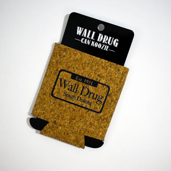 Cork Wall Drug Can Coozie - Wall Drug Store