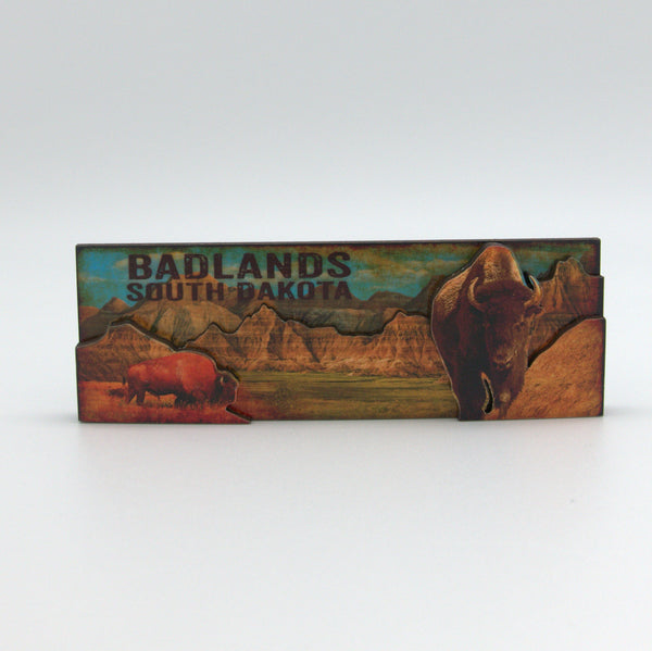 Badlands 3D Panoramic Magnet - Wall Drug Store
