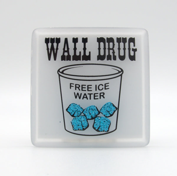 Frosted Wall Drug Glitter Ice Cube Magnet - Wall Drug Store