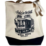 Wall Drug Hole in the Wall Bookstore Tote Bag - Wall Drug Store
