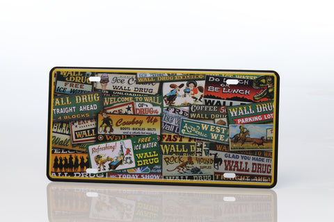 Wall Drug Billboard License Plate - Wall Drug Store