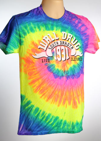 Tie-Dye Wall Drug T-Shirt - Wall Drug Store