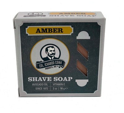 Col. Conk Amber Shave Soap 2 oz - Wall Drug Store