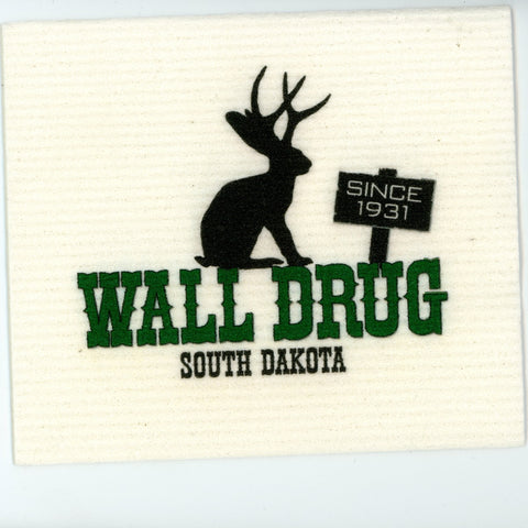 Wall Drug Jackalope Swedish Dish Cloth - Wall Drug Store